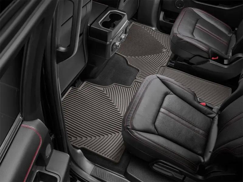 WeatherTech WT Rubber Mats - Rear - Cocoa by WeatherTech
