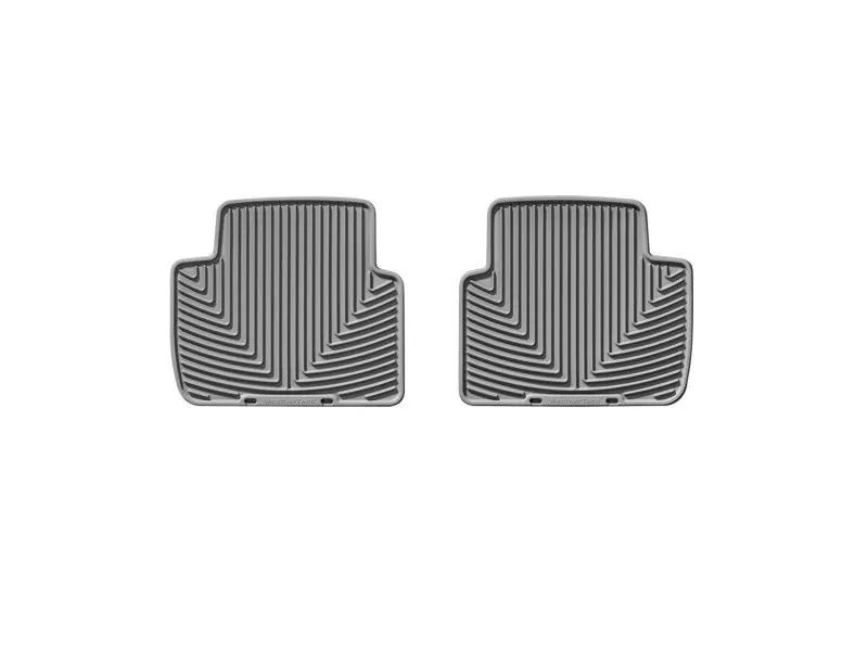 WeatherTech WT Rubber Mats - Rear - Grey by WeatherTech