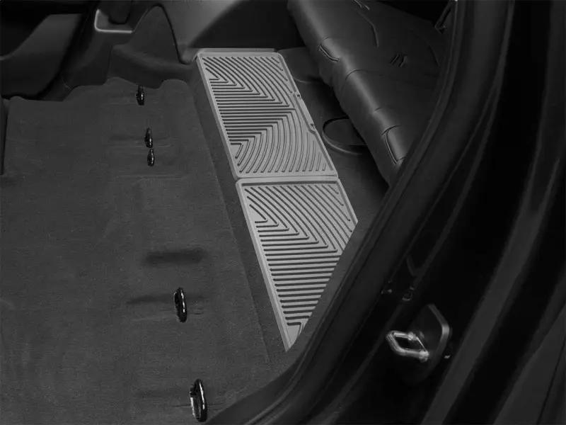 WeatherTech WT Rubber Mats - Rear - Grey by WeatherTech