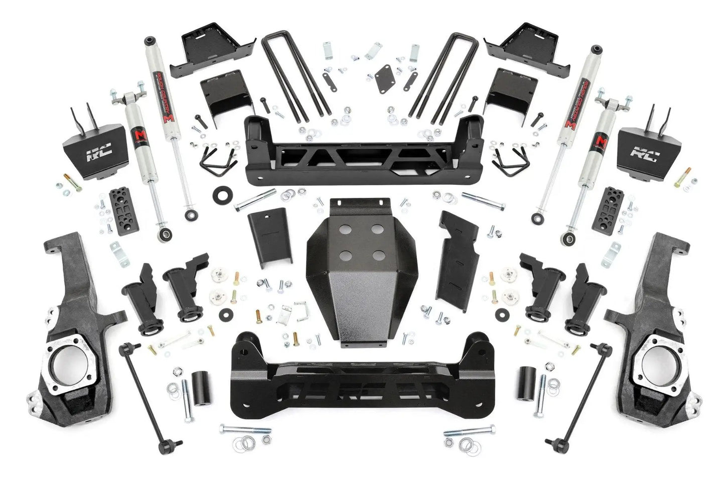 Rough Country 7 Inch Lift Kit | Torsion Drop | M1 | Chevy/GMC 2500HD/3500HD (20-26) by Rough Country