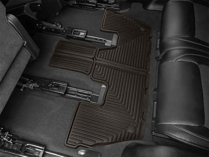 WeatherTech WT Rubber Mats - Rear - Cocoa by WeatherTech