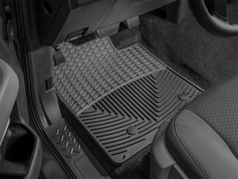 WeatherTech WT Rubber Mats - Rear - Blk by WeatherTech
