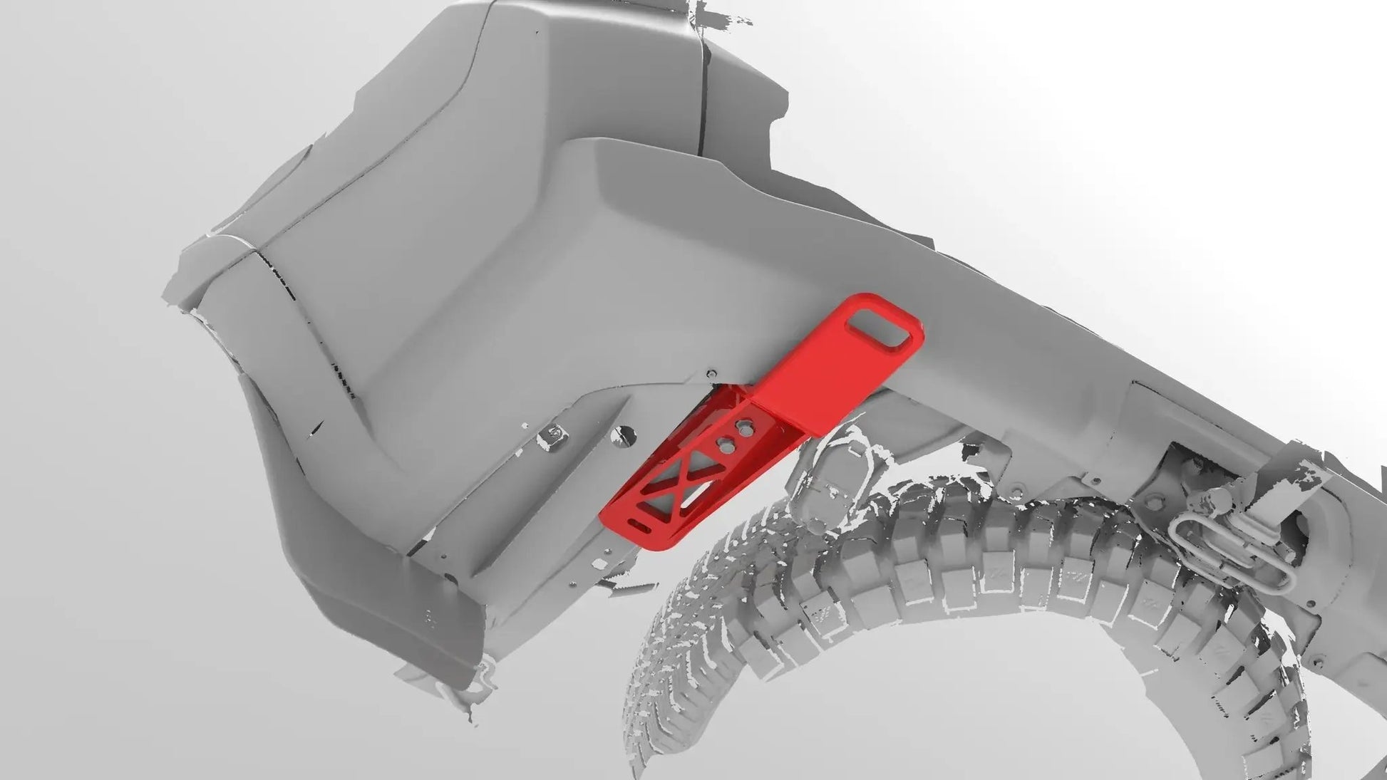 NYTOP 2014-2024 Toyota 4Runner Rear Recovery Point by NYTOP