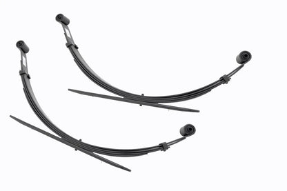 Rough Country Rear Leaf Springs | 6" Lift | Pair | Ford F-250/F-350 Super Duty 4WD (99-07) by Rough Country