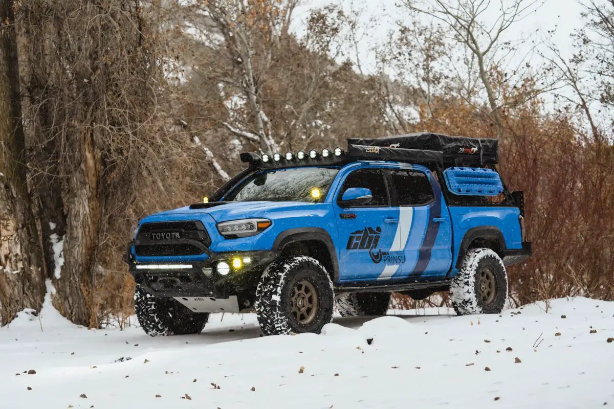 CBI Toyota Tacoma Special Edition Cab Rack with Toyota Desert Air Intake Fitment | 2005-2023 by CBI