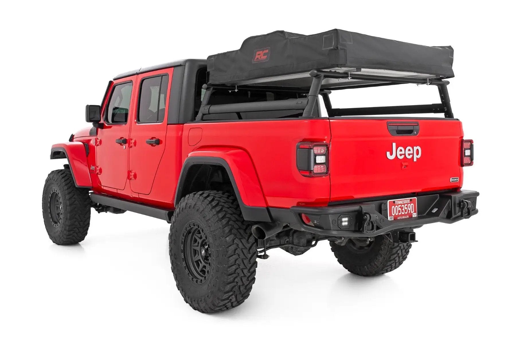 Rough Country Bed Rack | Half Rack | Aluminum | Jeep Gladiator JT 4WD (2020-2025) by Rough Country