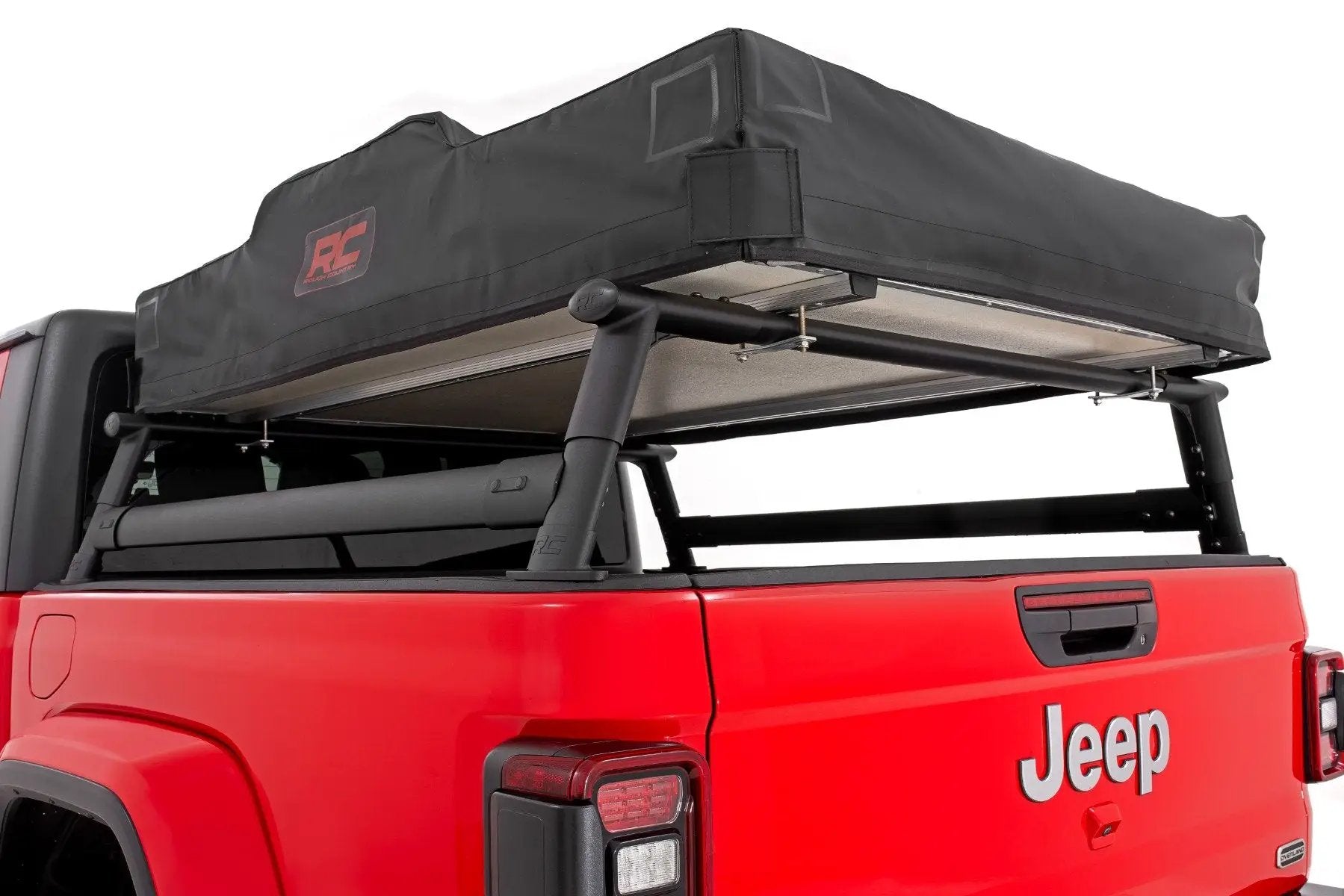 Rough Country Bed Rack | Half Rack | Aluminum | Jeep Gladiator JT 4WD (2020-2025) by Rough Country
