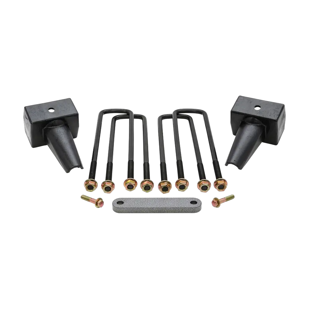 ReadyLift 4'' Rear Block Kit - 2 Piece Drive Shaft - F350/450 DRW Diesel by ReadyLift