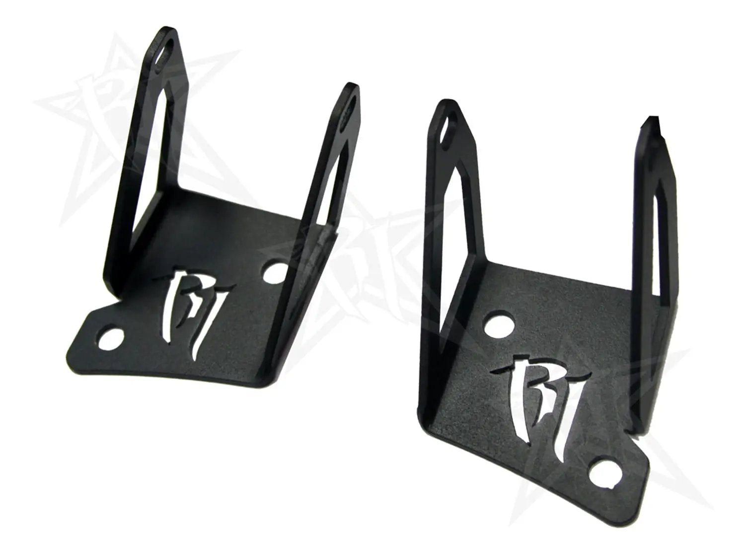 RIGID Industries 2007-2015 Jeep JK A-Pillar Mount Kit, Fits D-Series or Radiance POD Lights by RIGID Industries