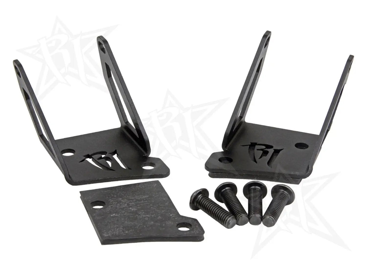 RIGID Industries 2007-2015 Jeep JK A-Pillar Mount Kit, Fits D-Series or Radiance POD Lights by RIGID Industries