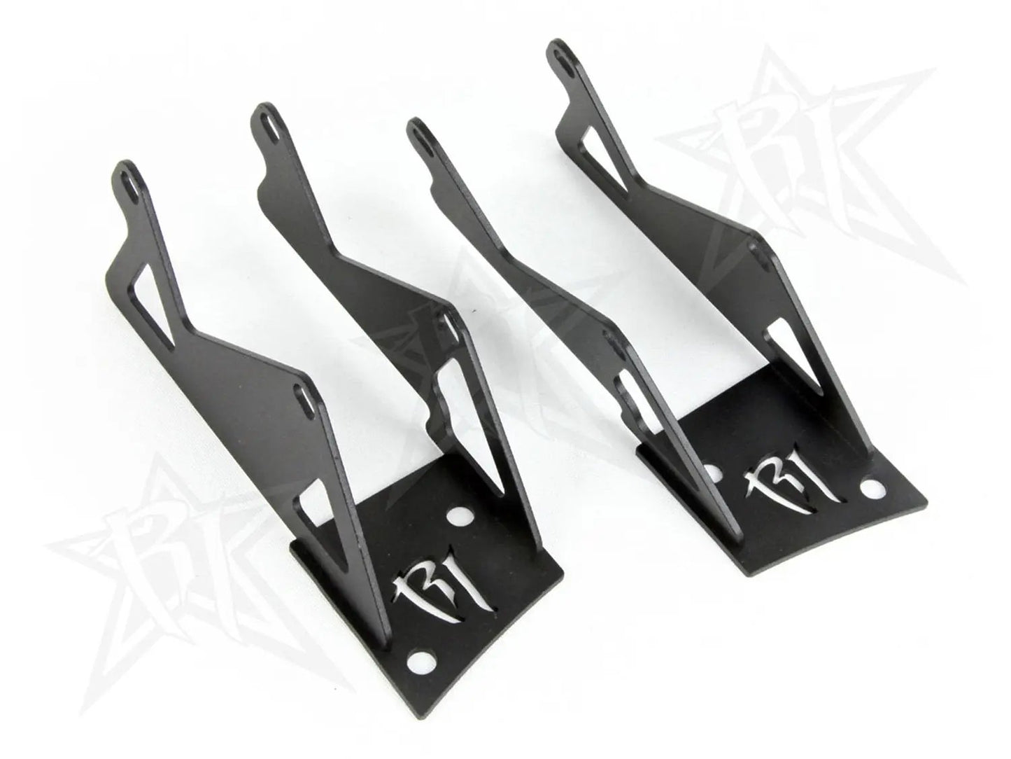 RIGID Industries 2007-2015 Jeep JK A-Pillar Mount, Fits 4 D-Series or Radiance LED Lights by RIGID Industries