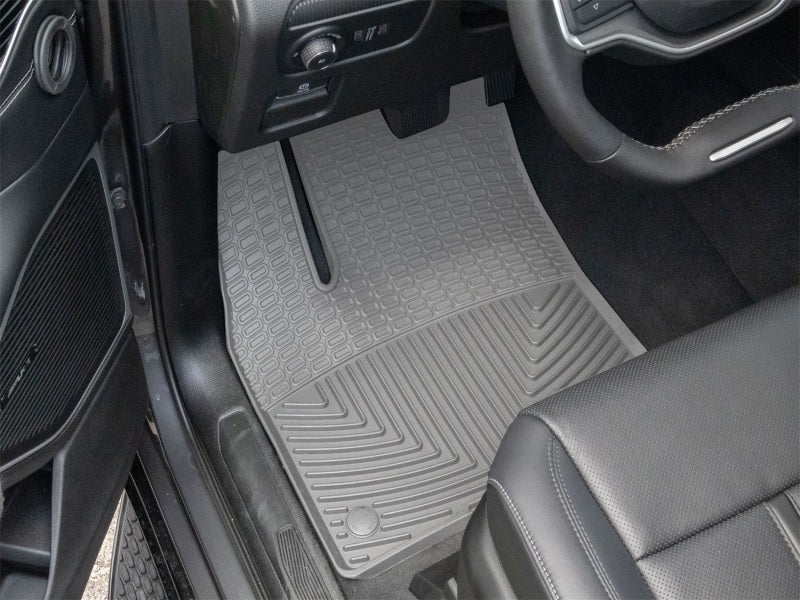 WeatherTech WT Rubber Mats - Front - Grey by WeatherTech