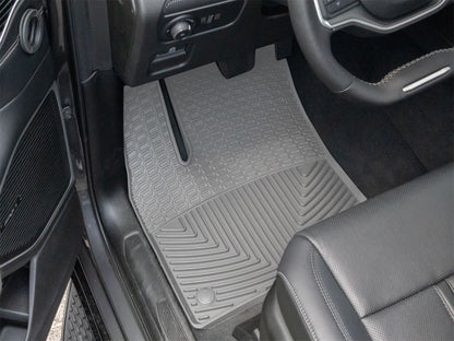 WeatherTech WT Rubber Mats - Front - Grey by WeatherTech