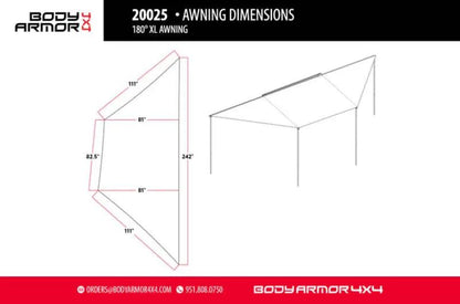 Body Armor 4x4 BOD Sky Ridge Tents by Body Armor 4x4
