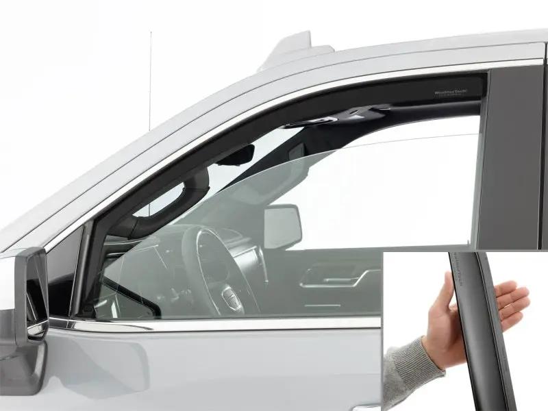 WeatherTech WT Deflector - Front - Matte Black by WeatherTech