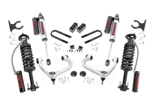 Rough Country 3 Inch Lift Kit | Fabbed UCA | Vertex | Ford F-150 4WD (2021-2025)