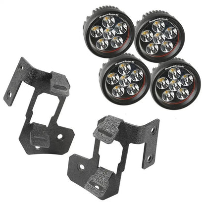 Rugged Ridge RUG Light Mounts by Rugged Ridge