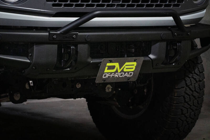 DV8 Offroad DVE License Plate Relocation