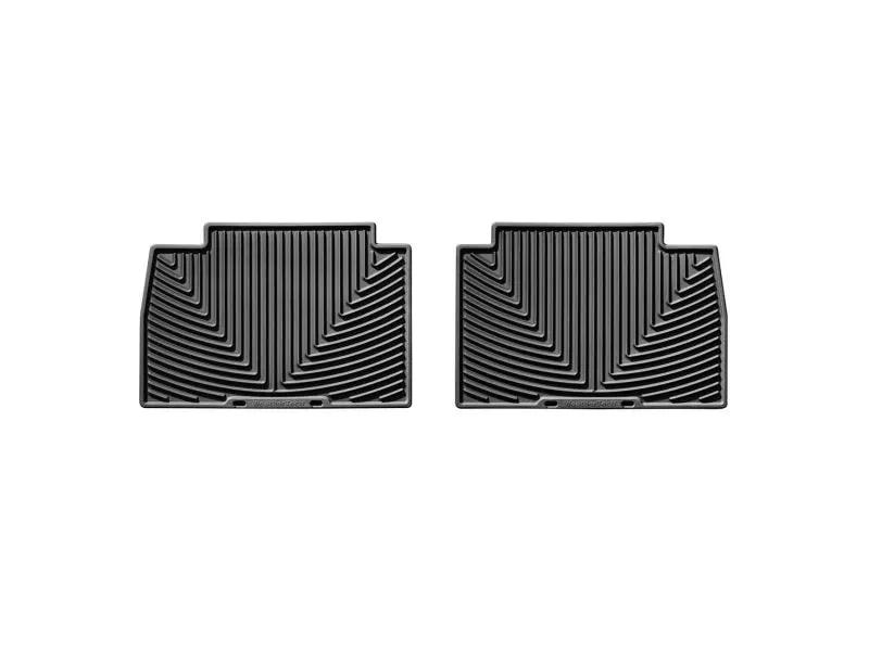 WeatherTech WT Rubber Mats - Rear - Blk by WeatherTech