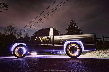 ORACLE Lighting LED Illuminated Wheel Rings - White by Oracle Lighting