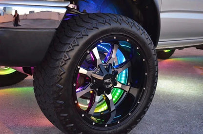 ORACLE Lighting LED Illuminated Wheel Rings - Dynamic ColorSHIFT