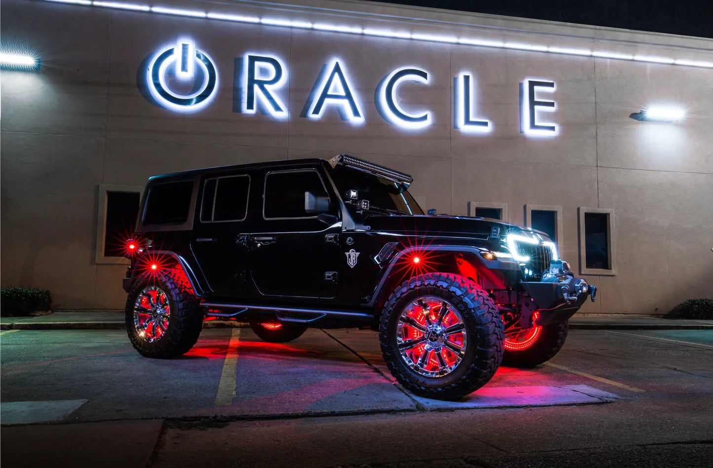 ORACLE Lighting LED Illuminated Wheel Rings - ColorSHIFT with No Remote by Oracle Lighting