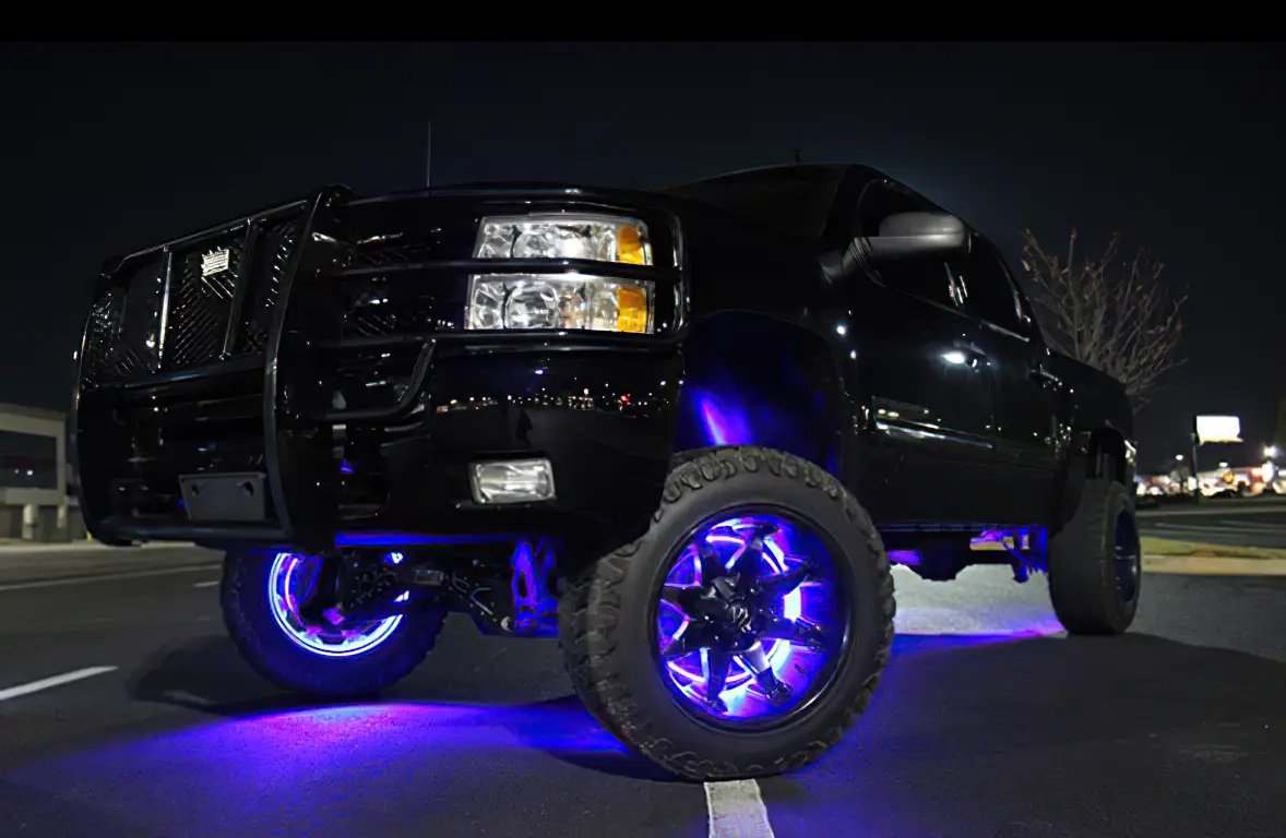 ORACLE Lighting LED Illuminated Wheel Rings - ColorSHIFT with No Remote by Oracle Lighting