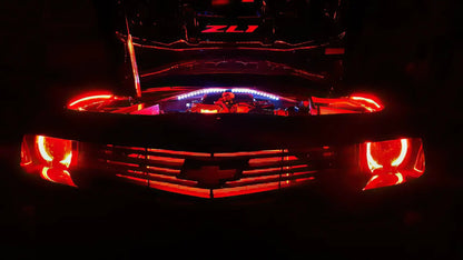 Oracle Lighting Flex strip features high quality Bridgelux SMD Chips for maximum brightness. The LED strips are sealed with a high grade silicone which are heat resistant. Package comes with strips for the front, rear, and side of the engine bay. by Oracle Lighting