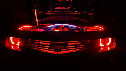 Oracle Lighting Flex strip features high quality Bridgelux SMD Chips for maximum brightness. The LED strips are sealed with a high grade silicone which are heat resistant. Package comes with strips for the front, rear, and side of the engine bay. by Oracle Lighting