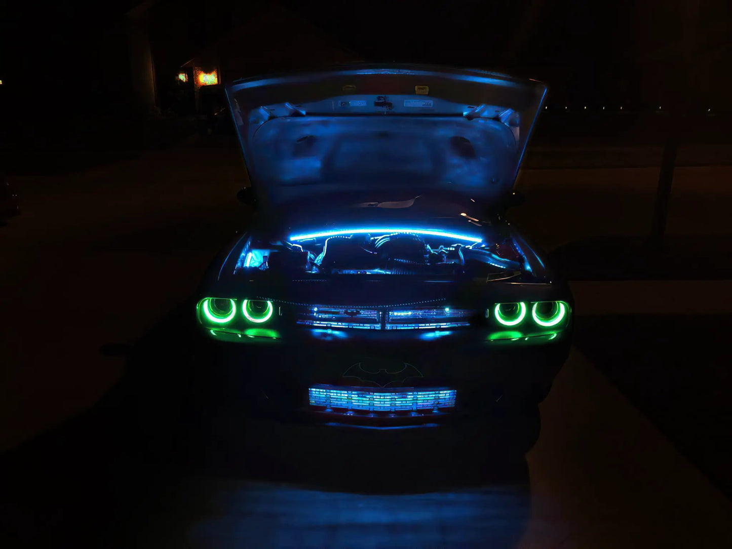 Oracle Lighting Flex strip features high quality Bridgelux SMD Chips for maximum brightness. The LED strips are sealed with a high grade silicone which are heat resistant. Package comes with strips for the front, rear, and side of the engine bay. by Oracle Lighting