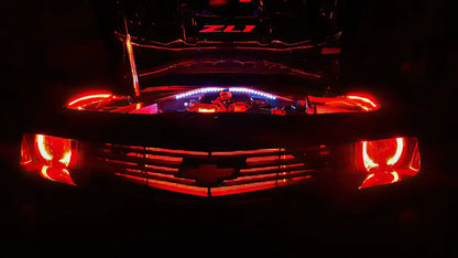 Oracle Lighting Flex strip features high quality Bridgelux SMD Chips for maximum brightness. The LED strips are sealed with a high grade silicone which are heat resistant. Package comes with strips for the front, rear, and side of the engine bay. by Oracle Lighting
