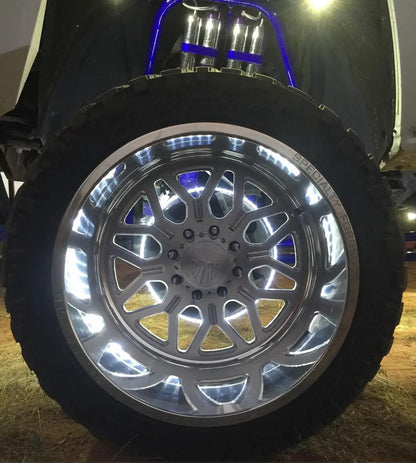 ORACLE Lighting LED Illuminated Wheel Rings - Double LED - White by Oracle Lighting