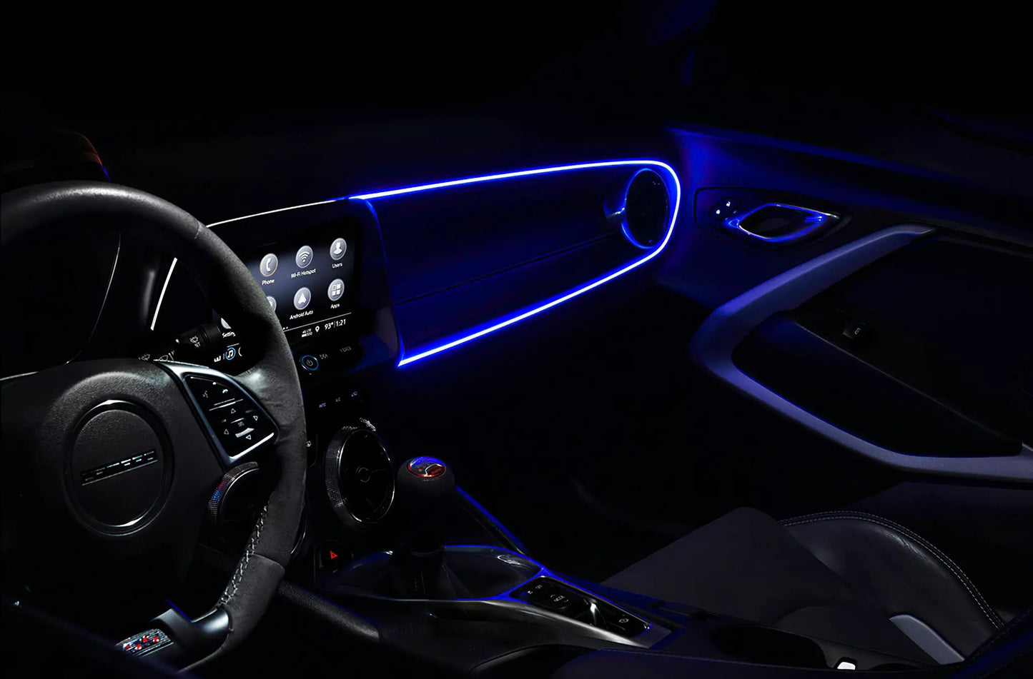 Oracle Lighting Each fiber optic strip you use will need at least 1 LED light head. We recommend for any length over 3 you end-light both ends of the cable. The fiber optic strip can be cut with scissors and be re-used. by Oracle Lighting