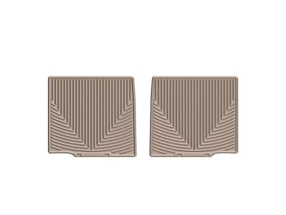 WeatherTech WT Rubber Mats - Rear - Tan by WeatherTech