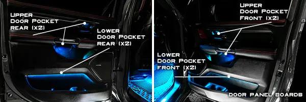 ORACLE Lighting 2019-2024 RAM Complete Interior Ambient Lighting ColorSHIFT RGB Conversion Kit by Oracle Lighting