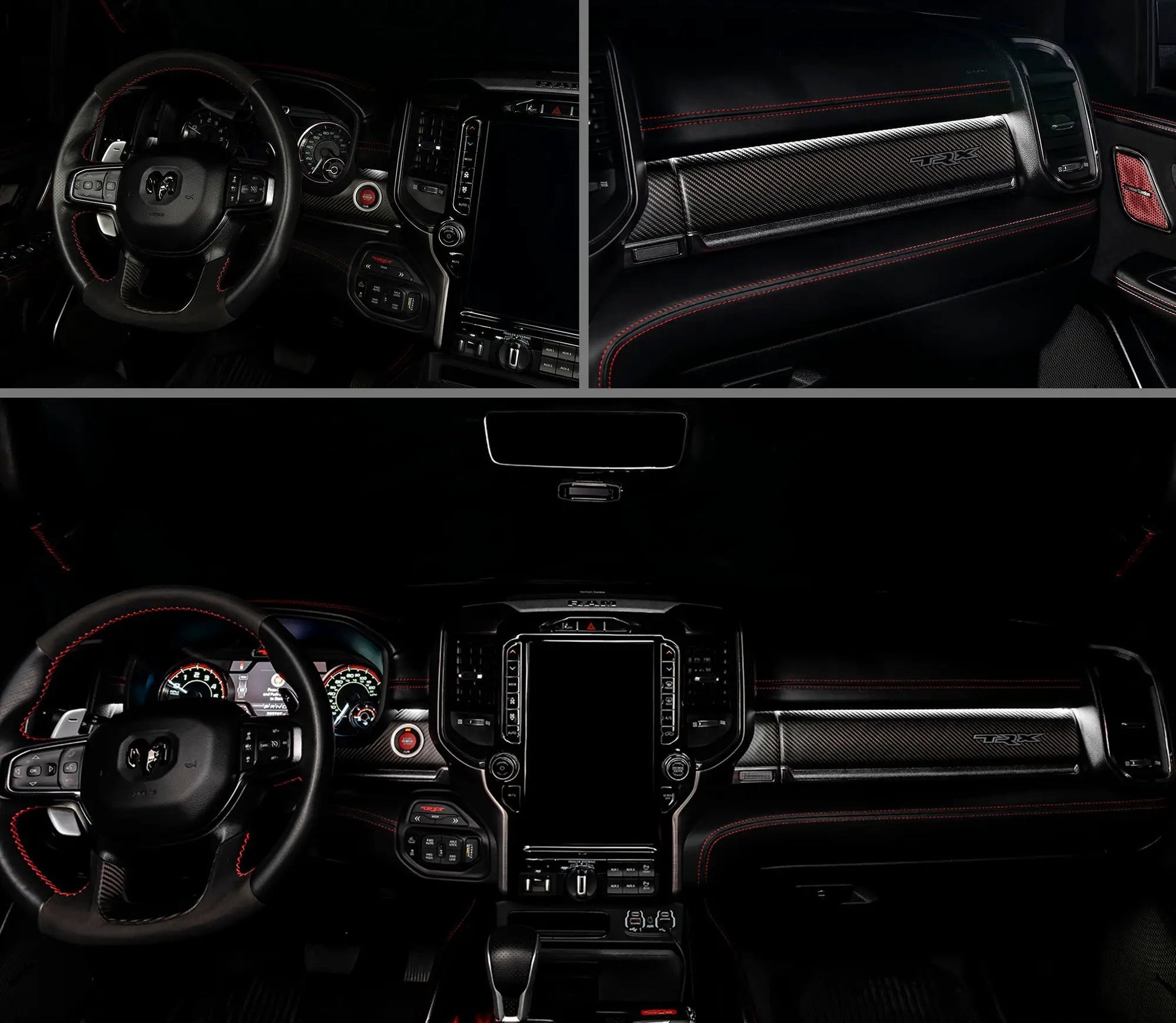 ORACLE Lighting 2019-2024 RAM Complete Interior Ambient Lighting ColorSHIFT RGB Conversion Kit by Oracle Lighting