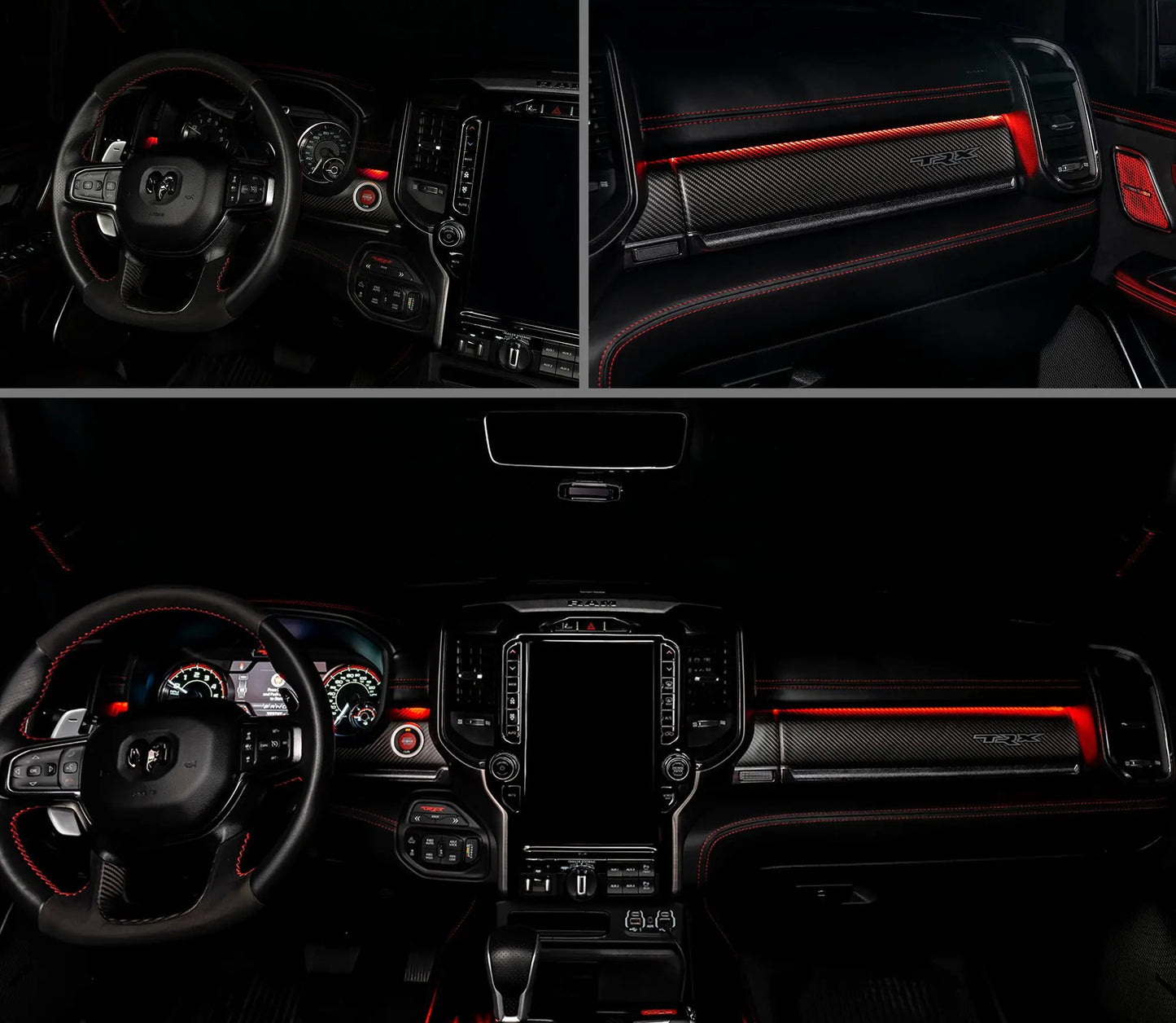 ORACLE Lighting 2019-2024 RAM Complete Interior Ambient Lighting ColorSHIFT RGB Conversion Kit by Oracle Lighting