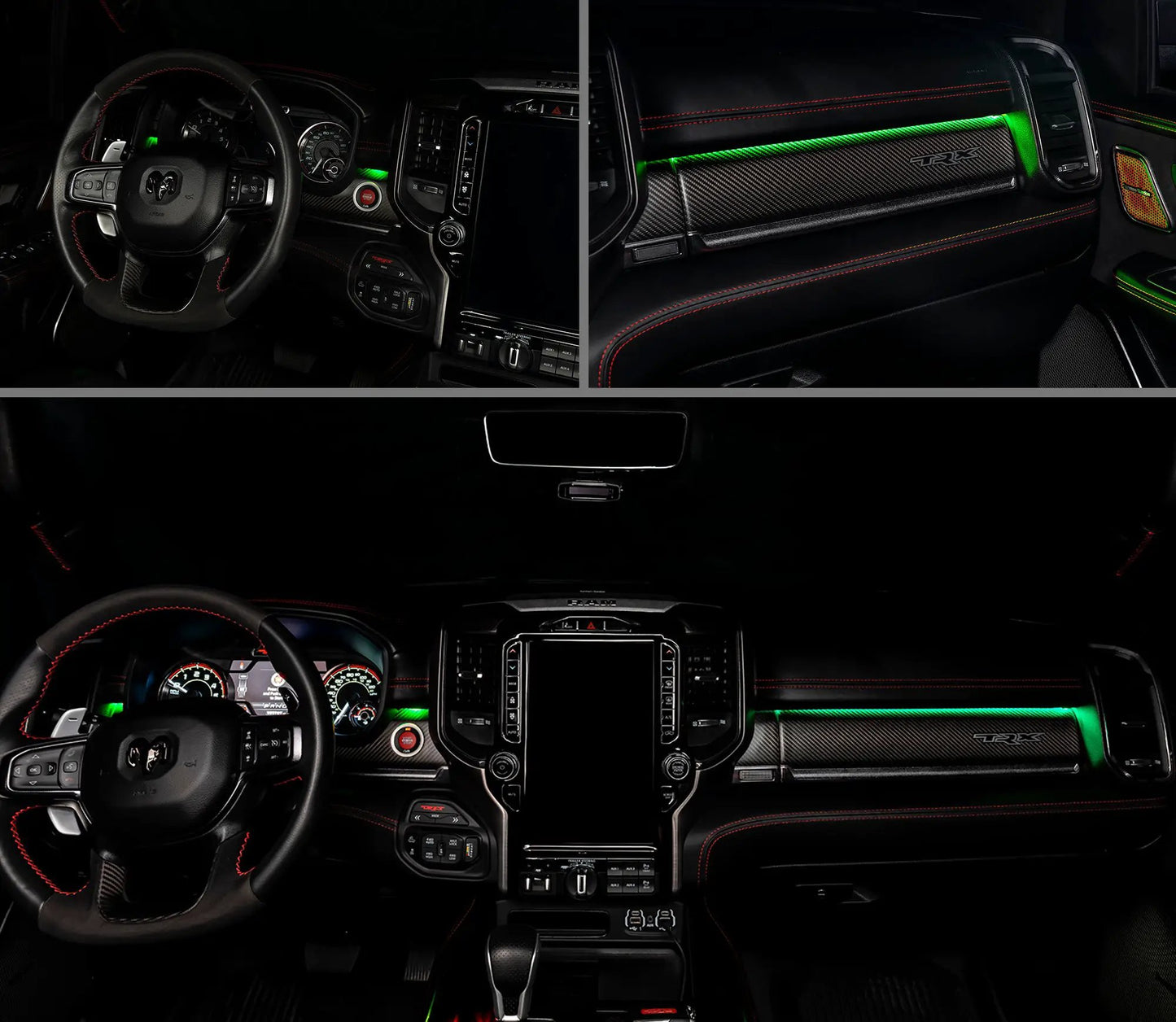 ORACLE Lighting 2019-2024 RAM Complete Interior Ambient Lighting ColorSHIFT RGB Conversion Kit by Oracle Lighting