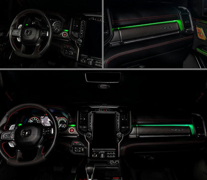 ORACLE Lighting 2019-2024 RAM Complete Interior Ambient Lighting ColorSHIFT RGB Conversion Kit by Oracle Lighting