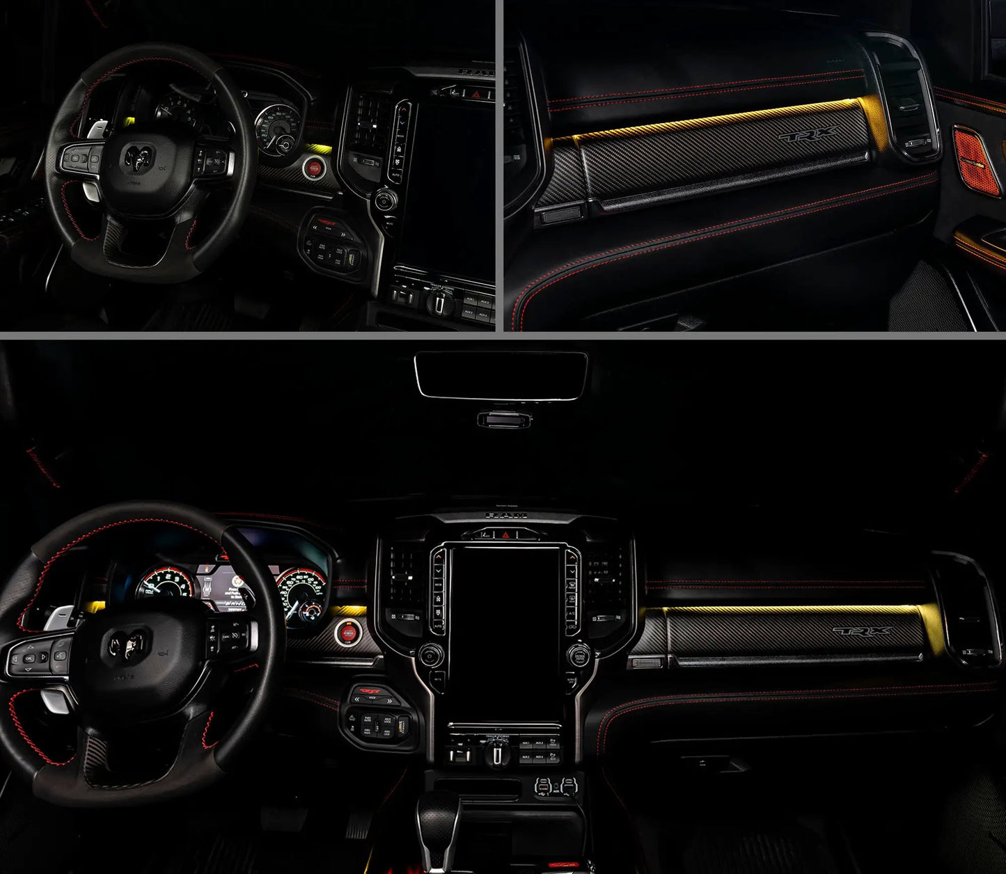 ORACLE Lighting 2019-2024 RAM Complete Interior Ambient Lighting ColorSHIFT RGB Conversion Kit by Oracle Lighting