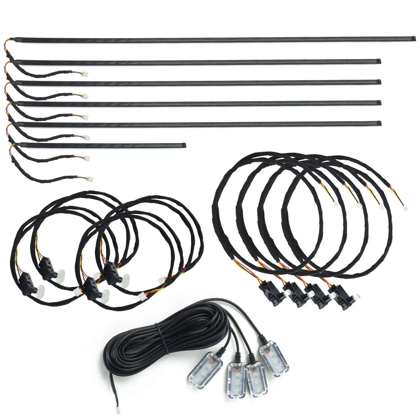 ORACLE Lighting Dynamic ColorSHIFT 18 Piece Universal Full LED Interior Dash Board Kit by Oracle Lighting