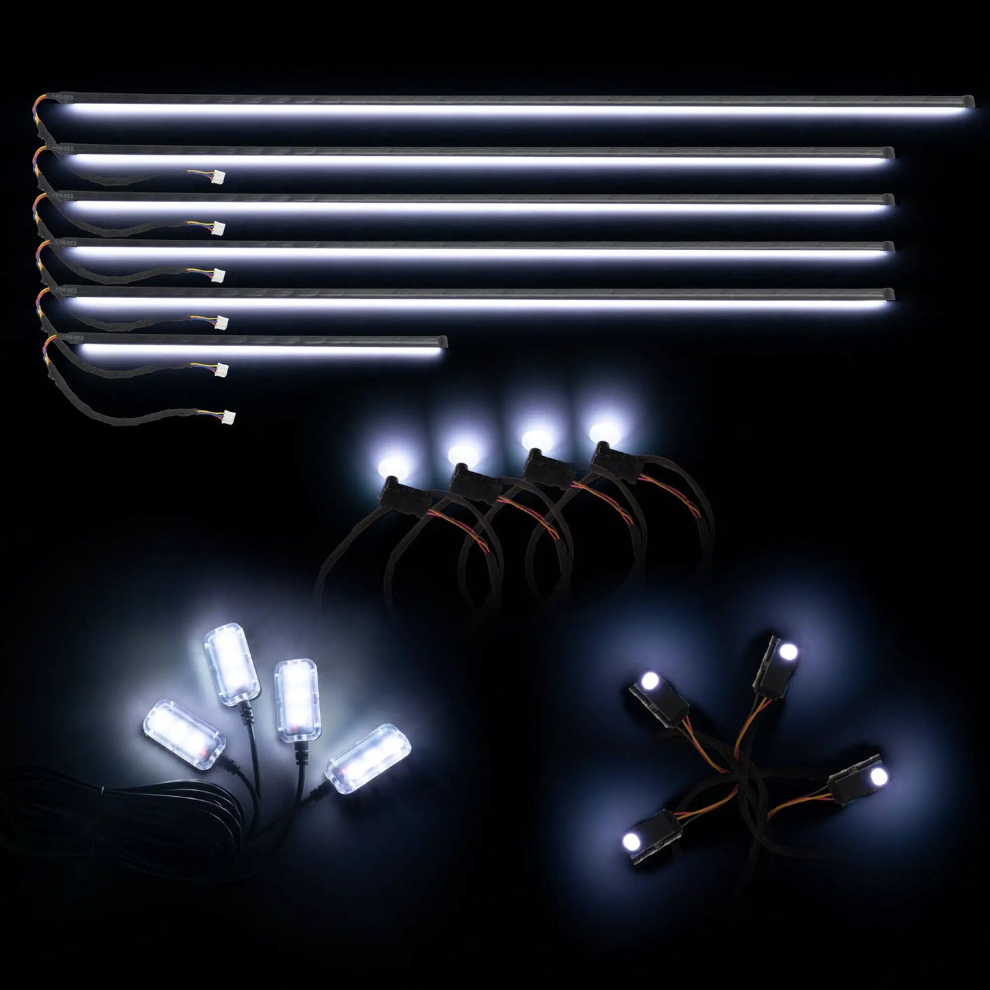 ORACLE Lighting Dynamic ColorSHIFT 18 Piece Universal Full LED Interior Dash Board Kit