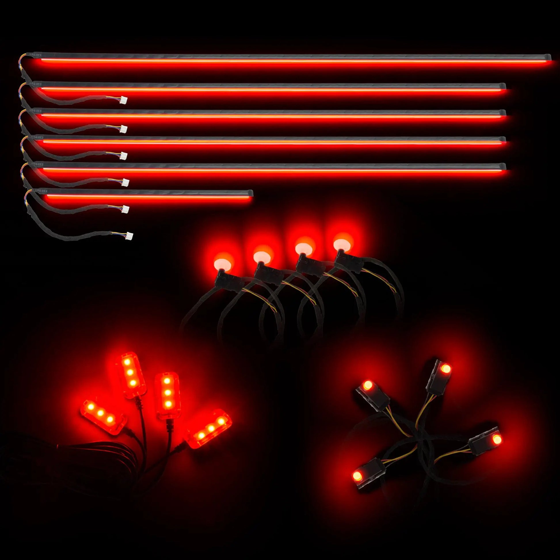 ORACLE Lighting Dynamic ColorSHIFT 18 Piece Universal Full LED Interior Dash Board Kit by Oracle Lighting