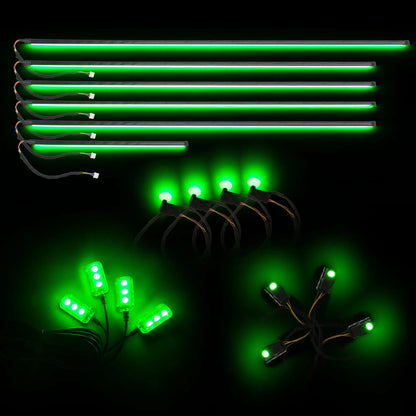 Oracle Lighting                                              ORACLE Lighting Dynamic XL ColorSHIFT 18-Piece Universal LED Interior Kit - Bluetooth