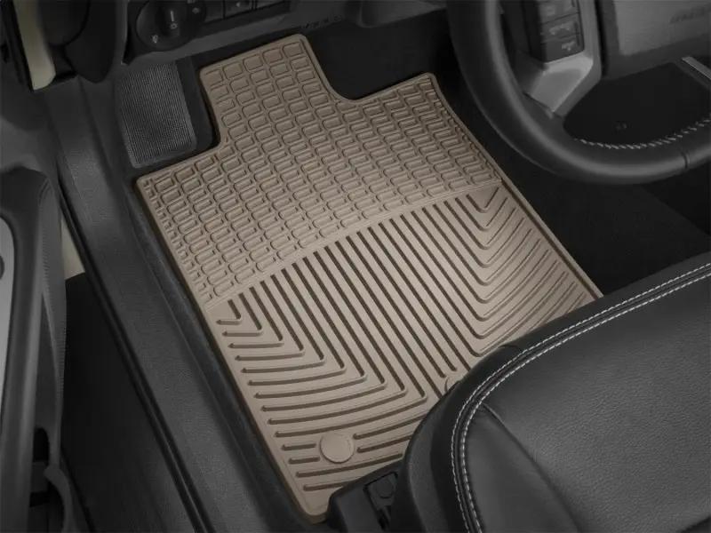 WeatherTech WT Rubber Mats - Front - Tan by WeatherTech