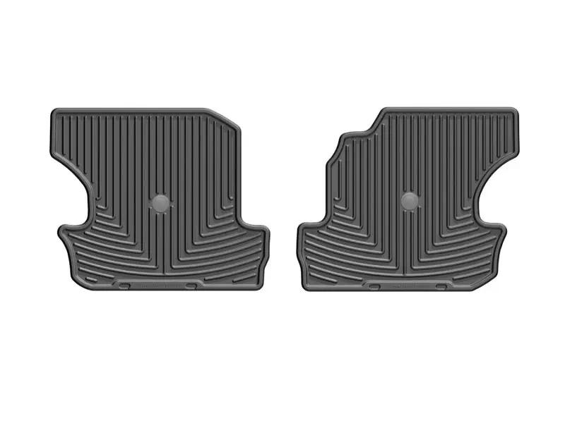 WeatherTech WT Rubber Mats - Rear - Blk by WeatherTech