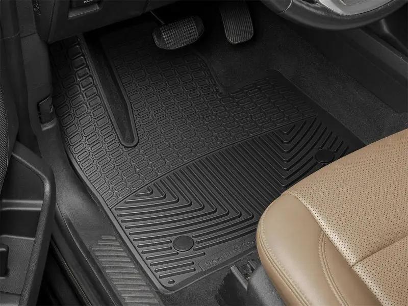 WeatherTech WT Rubber Mats - Front - Blk by WeatherTech