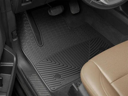 WeatherTech WT Rubber Mats - Front - Blk by WeatherTech