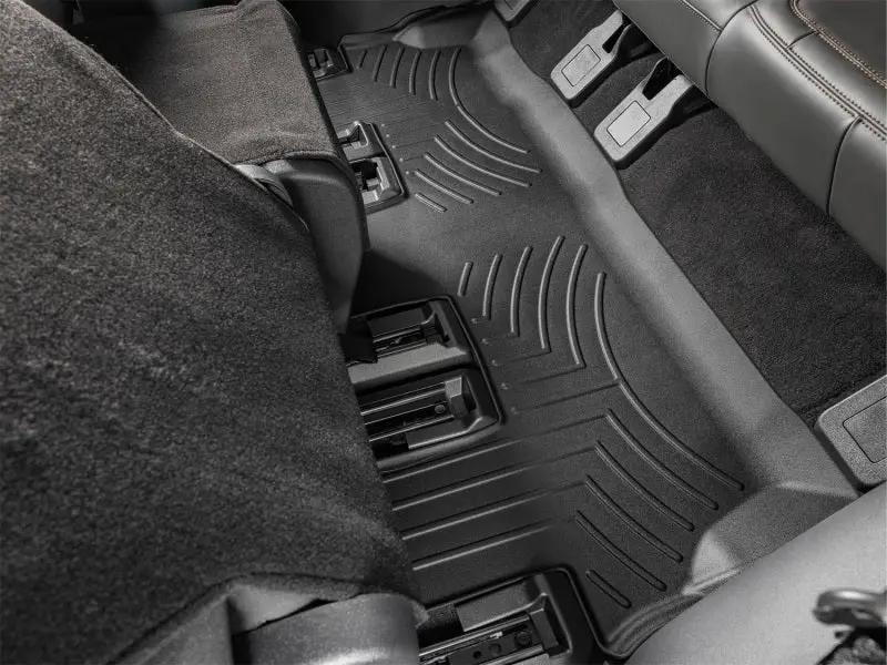WeatherTech WT FloorLiner - Rear - Blk by WeatherTech