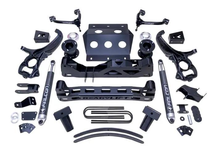 ReadyLift 6" Lift Kit - GM Silverado / Sierra 1500 - 2025-2026 With Falcon - 2.1 Monotube Shocks by ReadyLift
